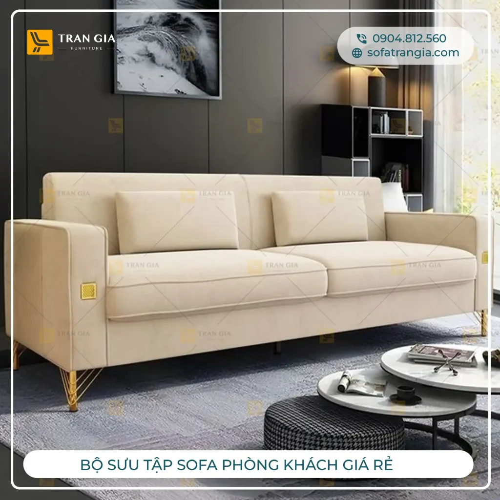 99 mẫu bộ bàn ghế sofa phòng khách giá rẻ