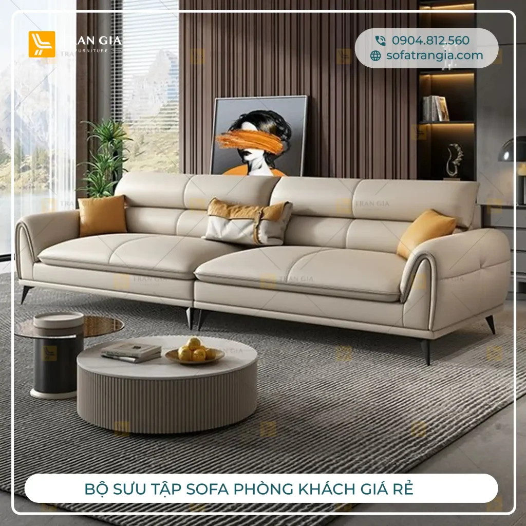 99 mẫu bộ bàn ghế sofa phòng khách giá rẻ