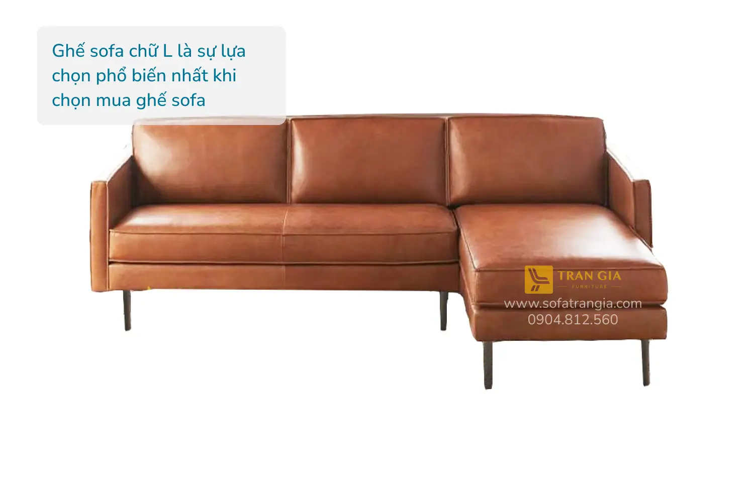 Ghế sofa chữ L là sự lựa chọn phổ biến nhất khi chọn mua ghế sofa