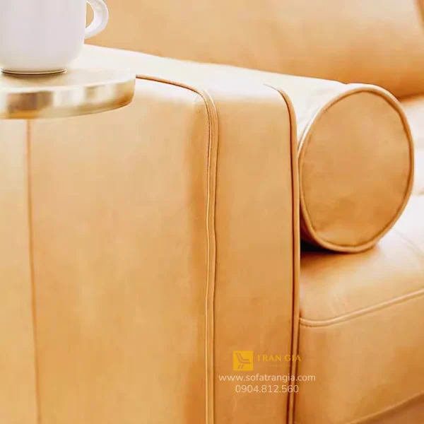 Sofa da góc L hiện đại - TG02-4