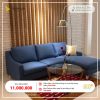 Sofa góc L da cao cấp dành cho phòng khách - TG13
